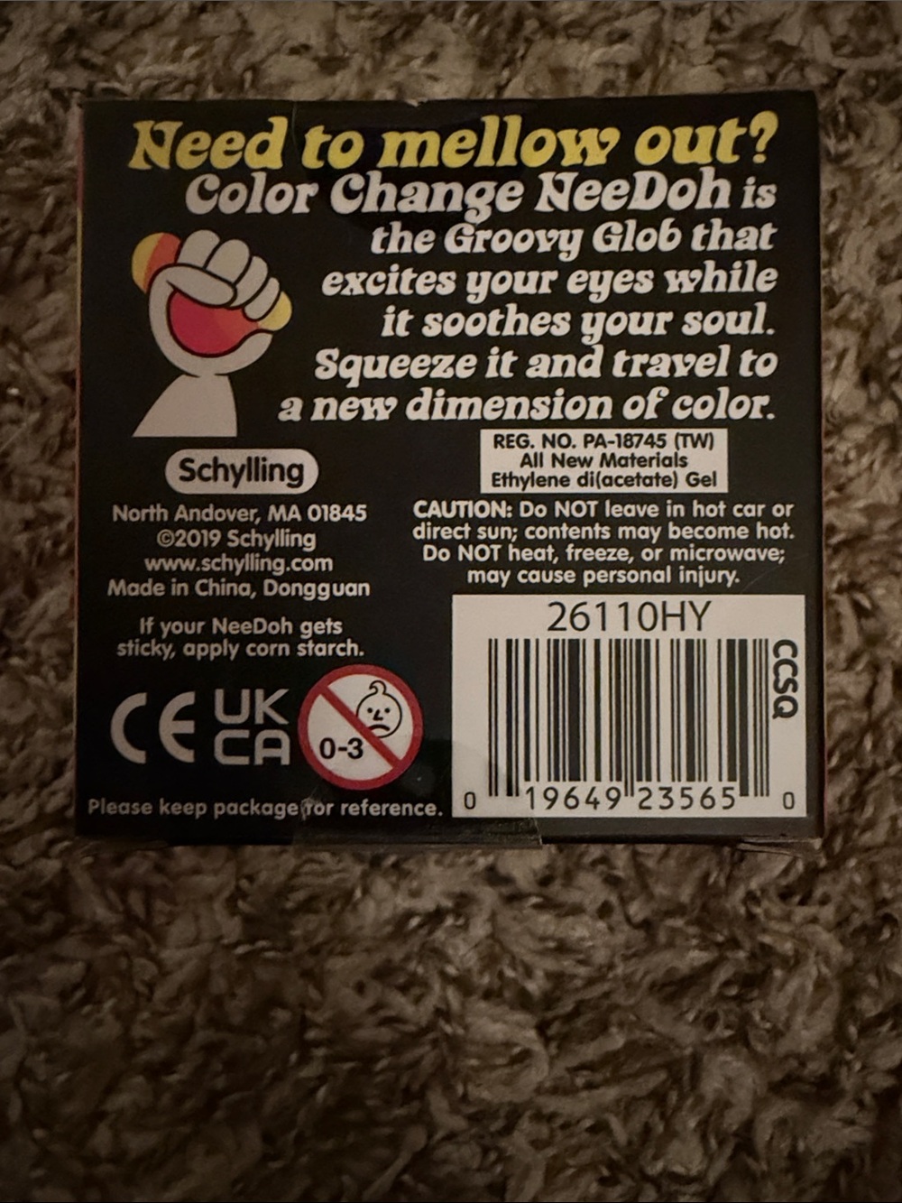 Nee Doh Color Change Toy - Picture 3 of 3